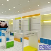 Thiết kế shop thời trang trẻ em - Xuân Mai